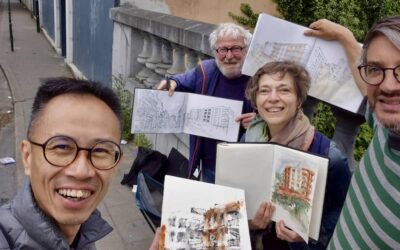 Urbansketchers X Citydev 50th Anniversary