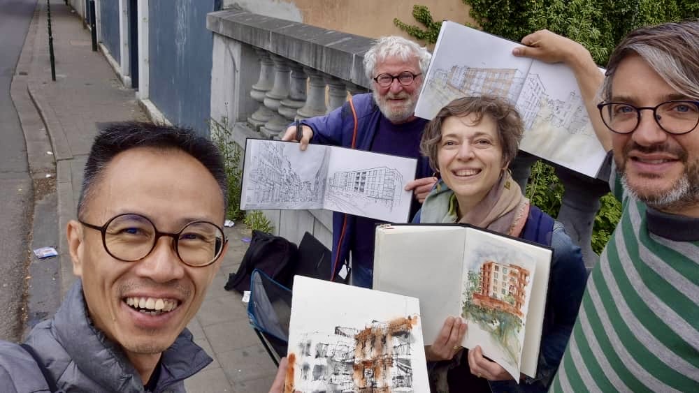 Urbansketchers X Citydev 50th Anniversary